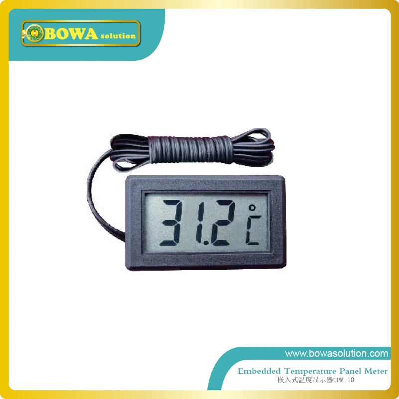 

Embedded Temperature Panel Meter for refrigerated showcase, deli case, refrigeration truck and wall chiller