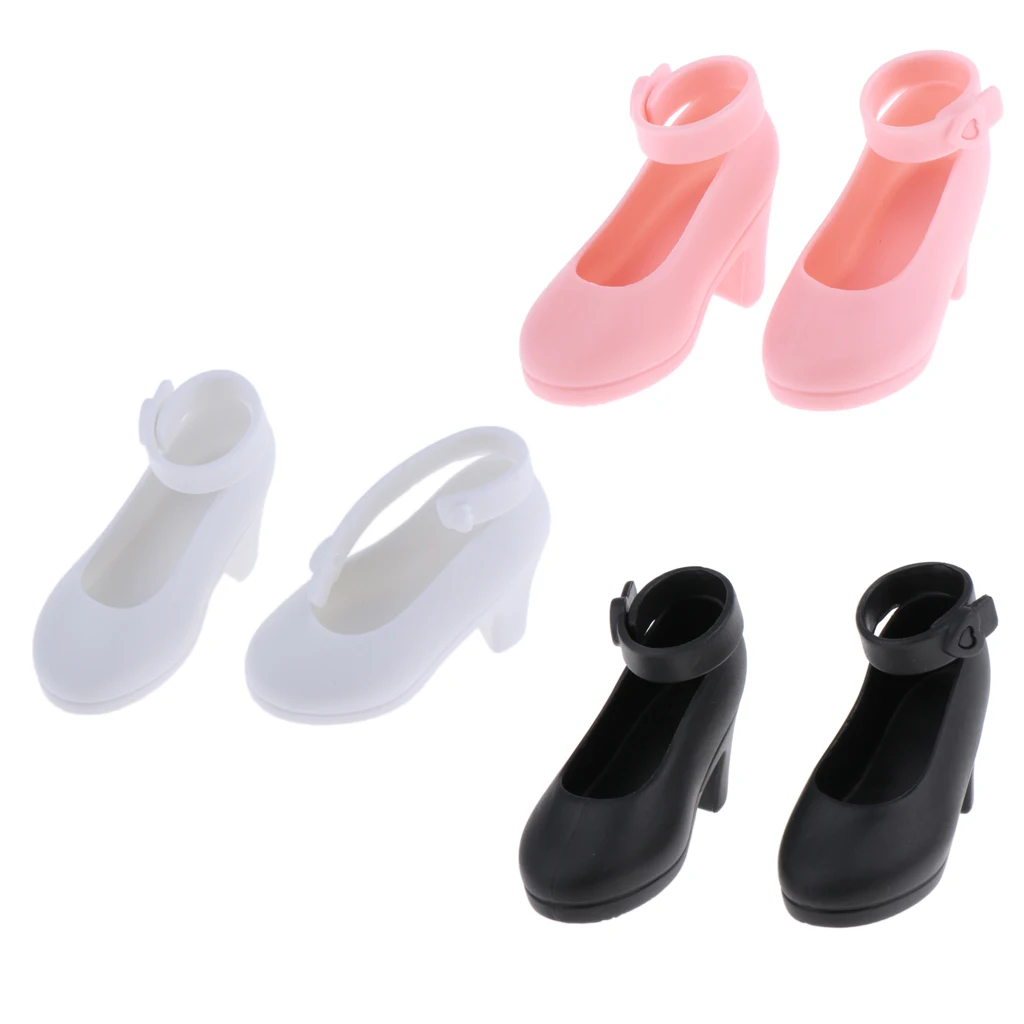 MagiDeal 1/4 BJD Doll High Heel Jelly Shoes Sandals for 45cm Dolls Accessory