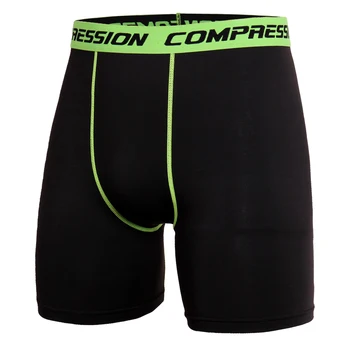 

Fashion Fitness Compression Shorts Men Solid High Elasticity Skinny Base Layer Short Pants MMA Bodybuilding Men Shorts