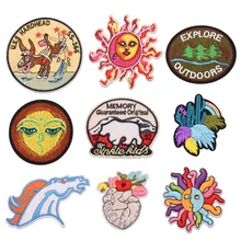 Значок с вышивкой на заказ, нашивка с компьютерной вышивкой, значок для одежды, обувь и шляпы, аксессуары, нашивка с вышивкой, тканевая паста