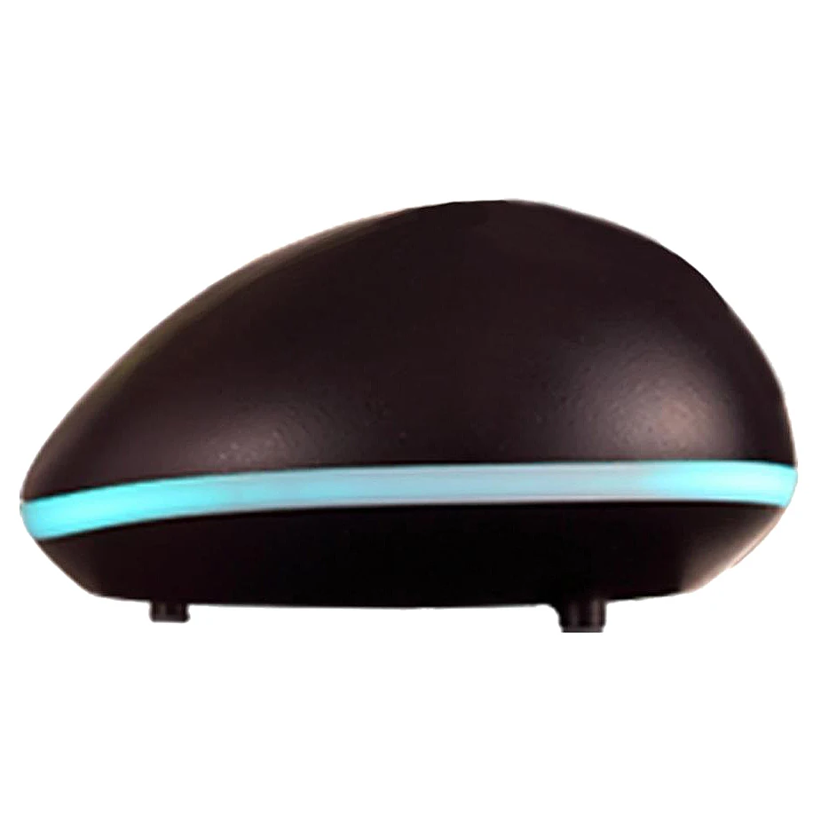 

GX.Diffuser Wood Grain Essential Oil Portable Purifier Ultrasonic Humidifier with 7 Color LED Changing, Waterless Auto Shut-of