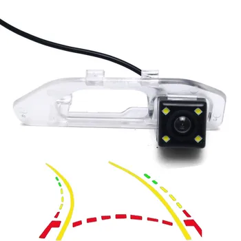 

170D Night Vision Intelligent Dynamic Trajectory Tracks Car Rear View Parking Backup Assistance Camera For Honda XRV 2015 2016