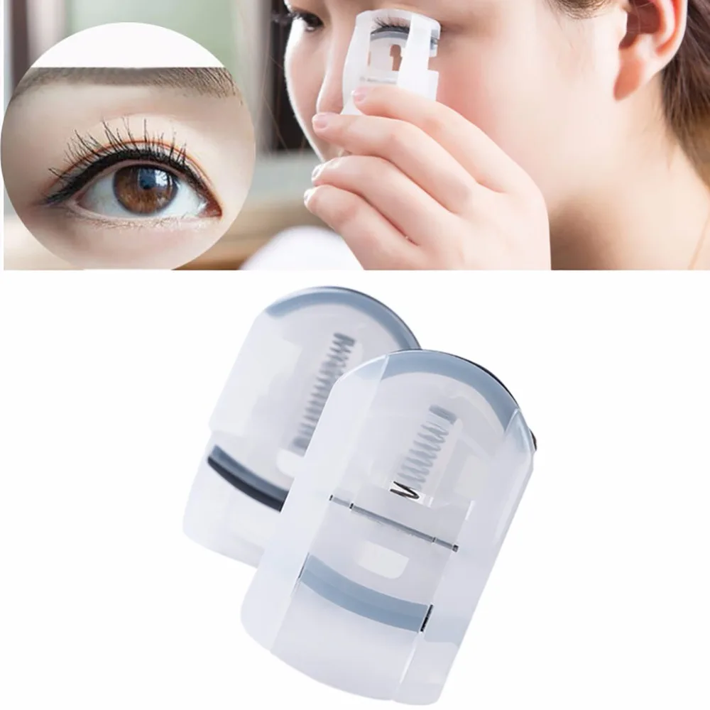 1pc Refill Silicone Pad Portable Mini Eyelash Curler Pocket Makeup