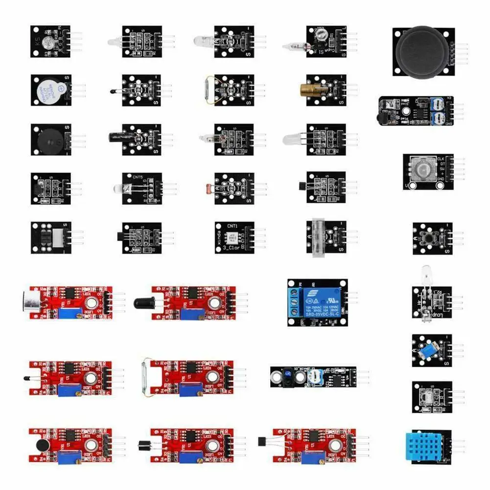 Стартовый комплект модулей датчика s 45 в 1 для arduino лучше чем датчиков 37 1|Датчики| |