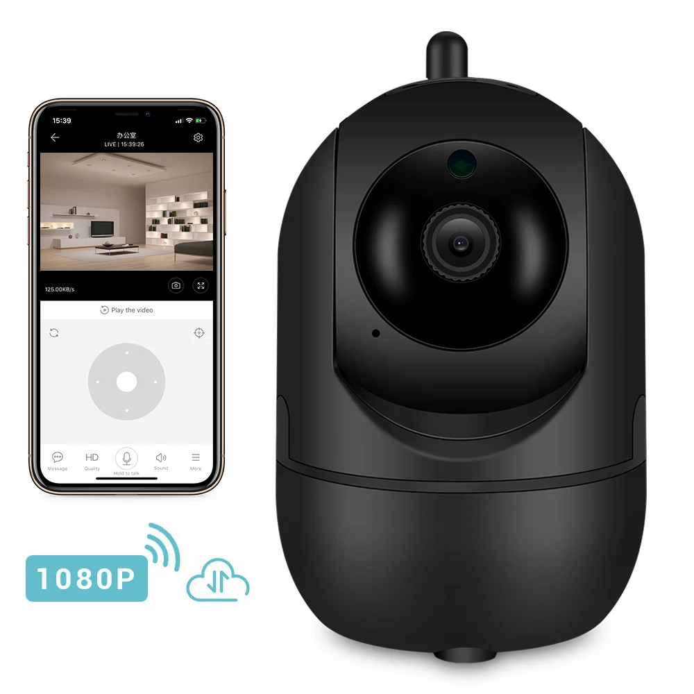 

1080P Wireless IP Camera PTZ 4X Digital Zoom Cloud Wifi Camera Smart Auto Tracking Human Home Security Surveillance CCTV Network