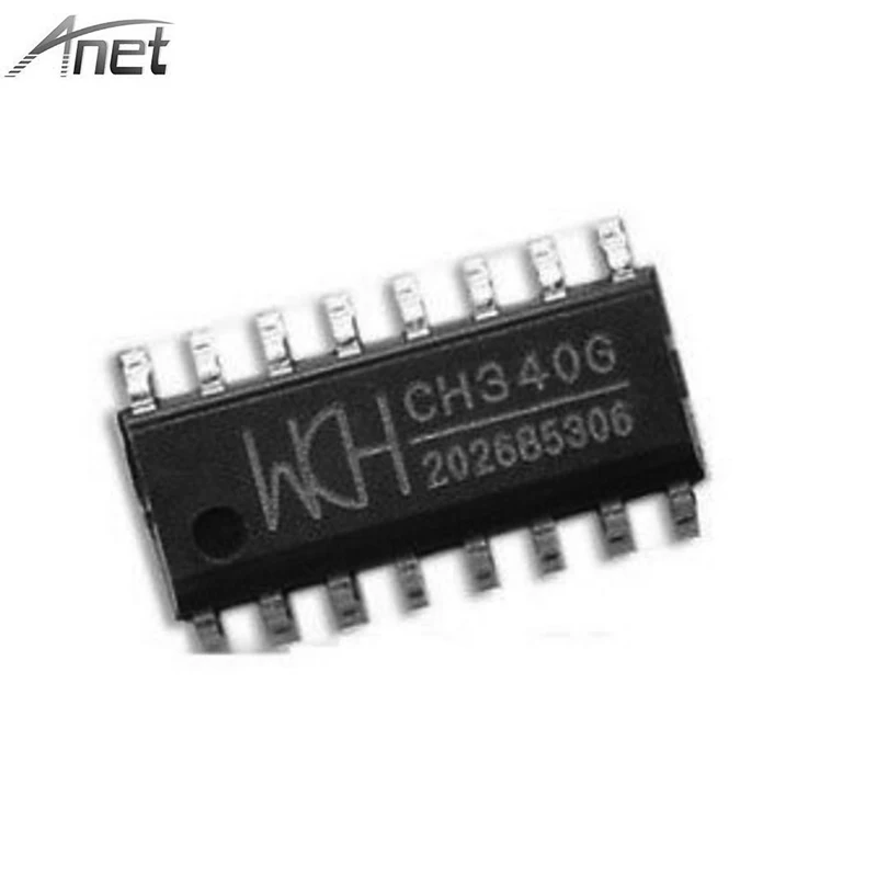 10 шт./лот оригинальный CH340G СОП 16 IC R3 доска свободный USB кабель серийный чип| |