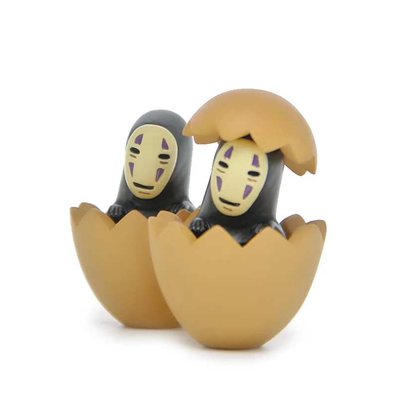 Студия Ghibli Унесенные призраками нет лицо человека в яйца фигурку Безликий