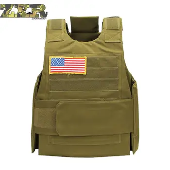 

Tactical Shooting Vest Army Military Vest Velcro Military Style Solid Men Tactical Vests Multi-functional Ventilation Vests