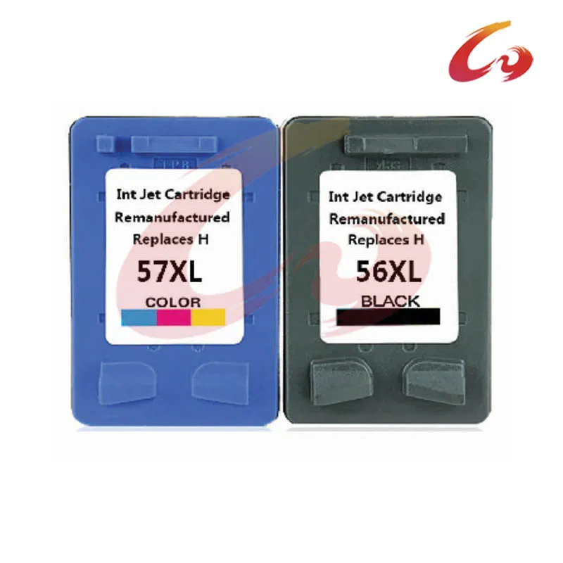 Aliexpress.com : Buy 2 pcs for hp inkjet cartridge 56 57 For HP 56 57 Ink Cartridges For HP 450