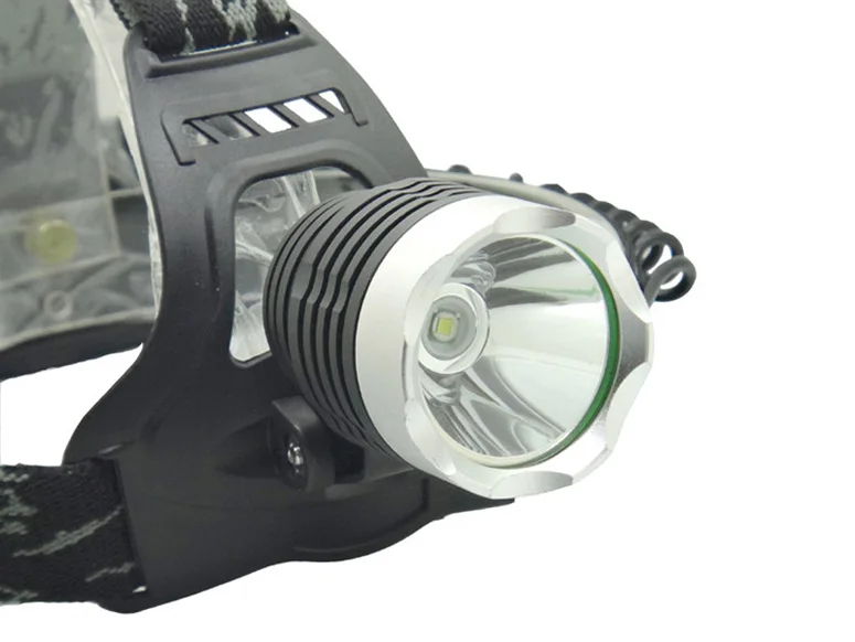 Светодиодный светильник налобный фонарь XM-L T6 Перезаряжаемый головной светильник на 18650 Батарейный светильник(не включает аккумулятор