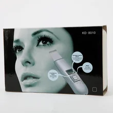 Лицевая ультразвуковая поверхность очищающее устройство для пор очищающее средство ЖК Ультразвуковая красота средства по уходу за кожей Очищающий, отбеливающий антивозрастной нежной