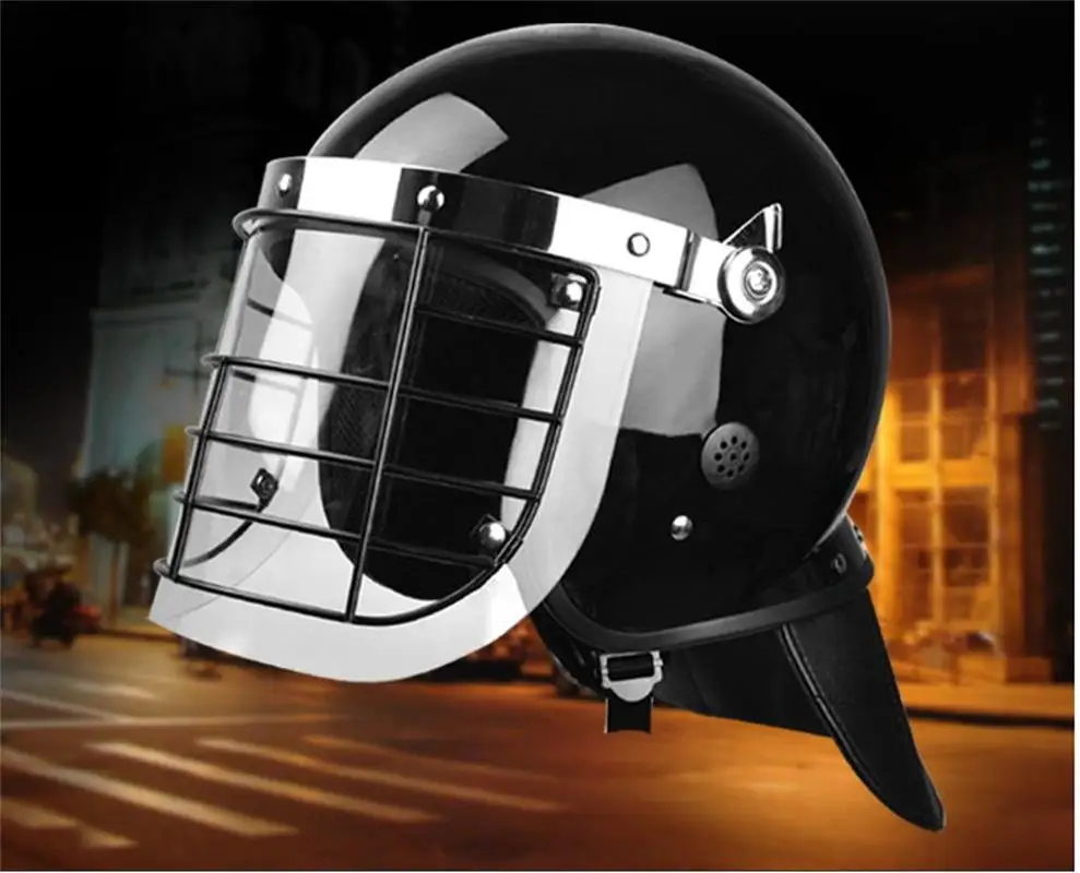 

Special anti-riot helmet European metal mesh explosion-proof helmet Security helmet Duty helmet Security equipment