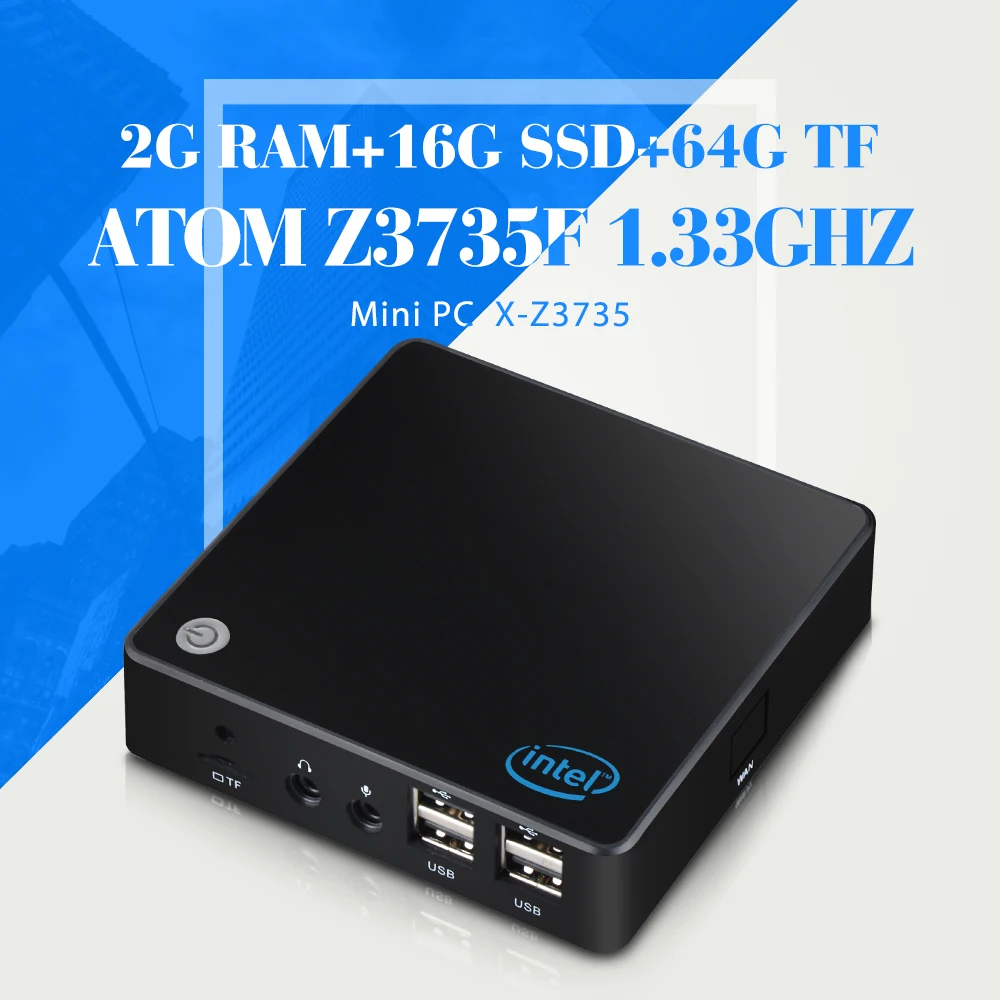 Mini Computer quad Core Mini Computer Z3735f 2G RAM 32G SSD/2G RAM 16G SSD 16G TF Personal Computer Desktop Industrial Computer