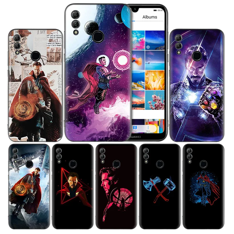 

Dr. Doctor Strange Black Silicone Case Cover for Huawei Honor 8X 8C 8A 8S 10 10i Lite Play V20 Y9 Y7 Y6 Y5 Prime 2018 2019