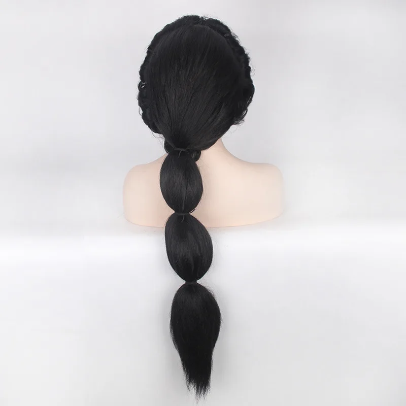 LIVA GIRL Movie Aladdin and the magic lamp Princess Jasmine Black Long wig Braid Role Play costumes LIVA GIRL Movie Aladdin and the magic lamp Princess Jasmine Black Long wig Braid Role Play costumes