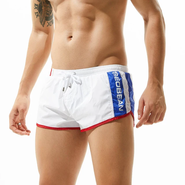 Buy Summer Men's Running Shorts Elastic Waist Loose