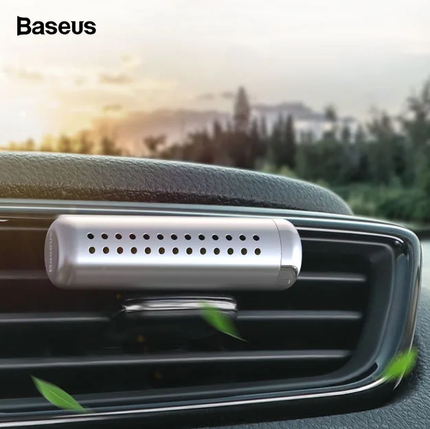 Металлический Автомобильный держатель для ароматерапии Baseus освежитель воздуха