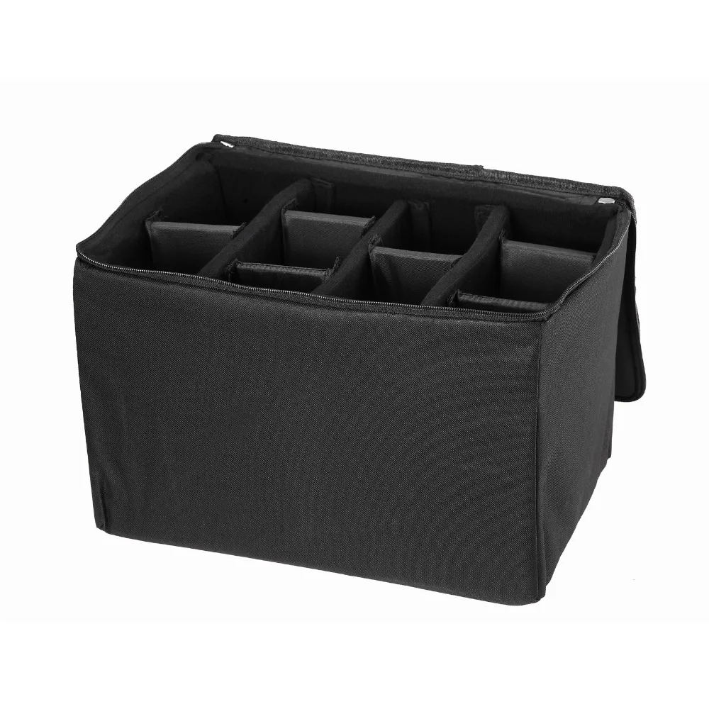 

Meking Partition padded bags DSLR camera insert Protector Case bag black color