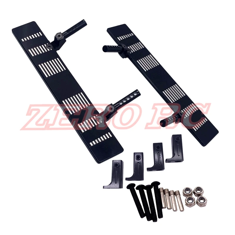 1/10 радиоуправляемая модель axial SCX10 Jeep Wrangler Honcho Rock Crawler METAL SIDE STEP ROCK ползунки 1