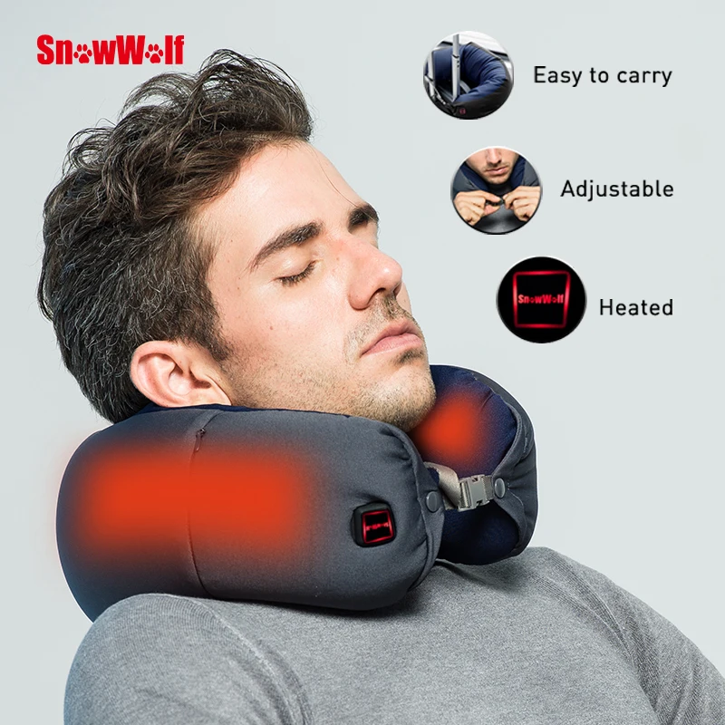 SNOWWOLF Multifunctional Infrared Heated soft U Shaped Neck Health care