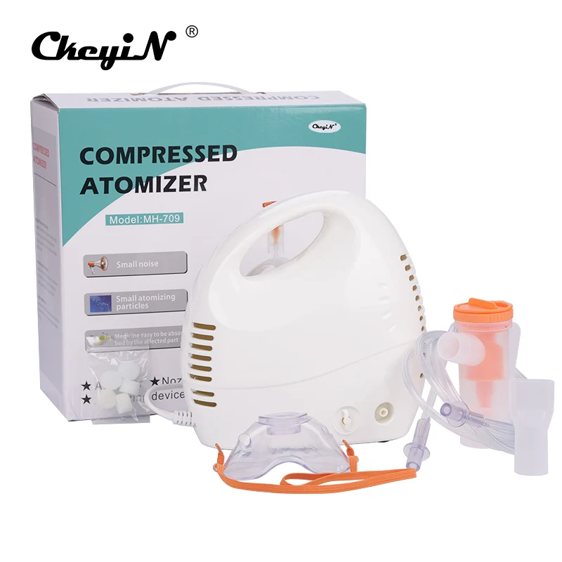 Medical Nebulizer Asthma Inhaler Air Compression Therapy Atomizer Household Health Allergy