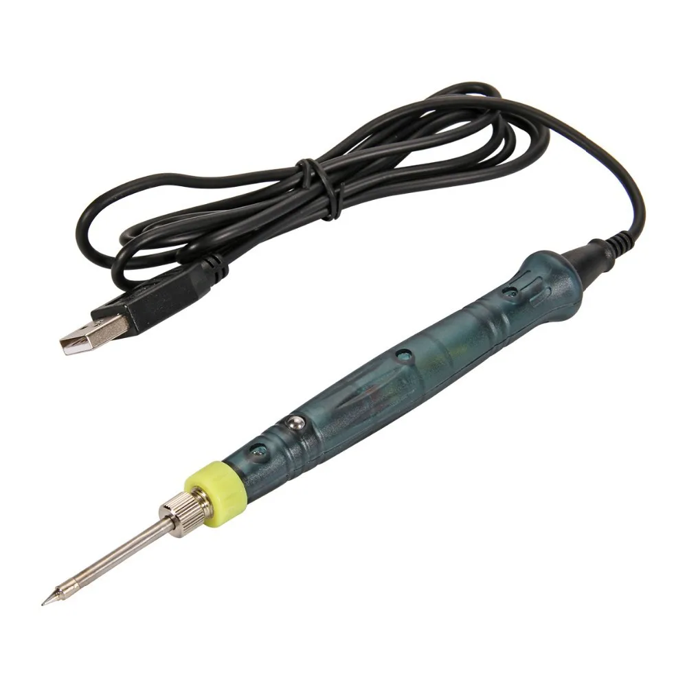 5V 8W Portable USB Electric Powered Soldering Iron with LED Indicator