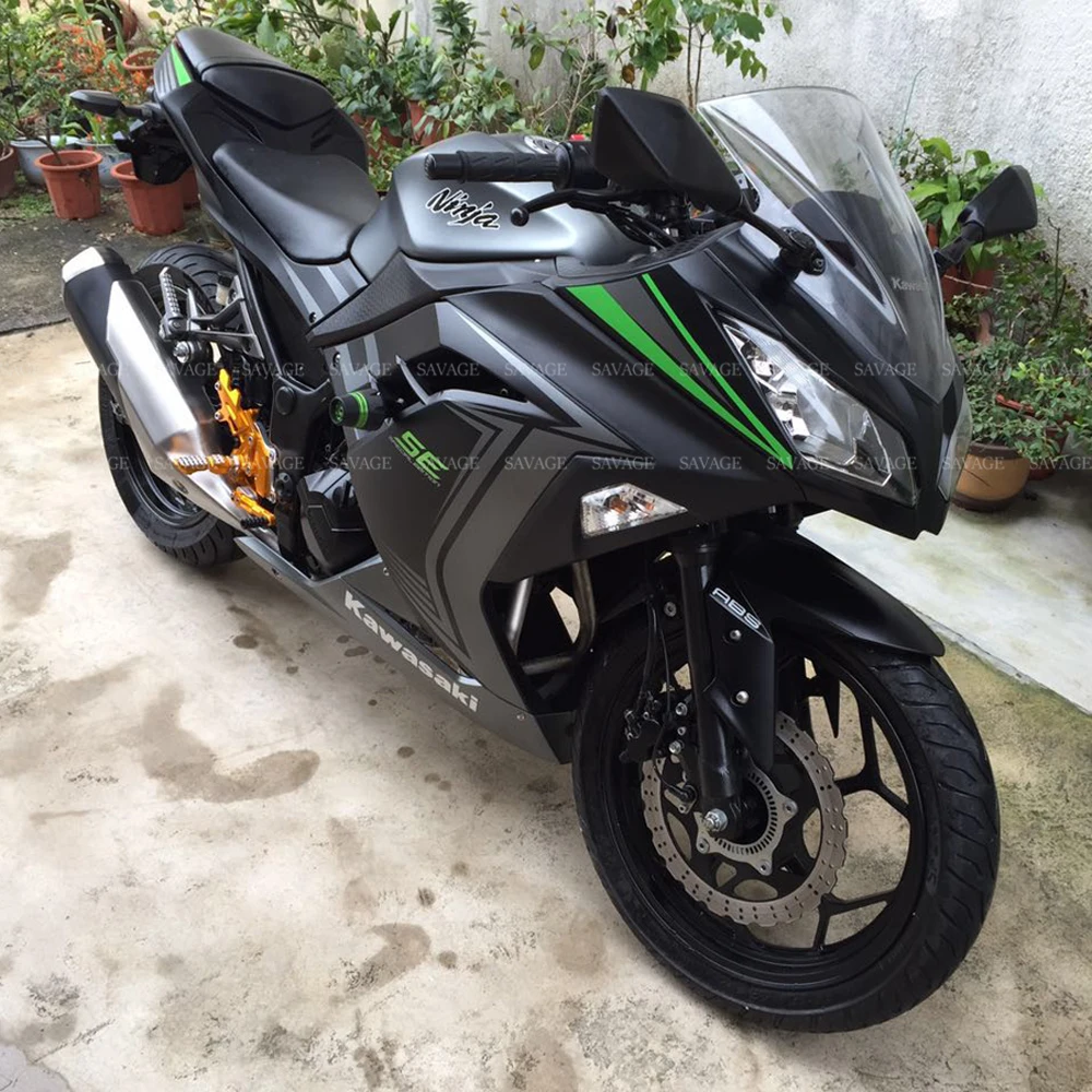 Рамка Ползунки Краш протектор для KAWASAKI NINJA 250R/300 2013 2018 аксессуары мотоциклов