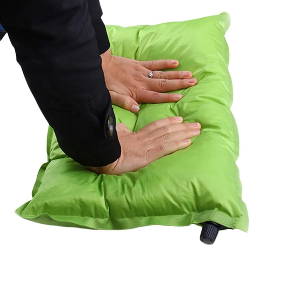 Automatic Inflatable Air Cushion Pillow Portable Outdoor Travel Popular