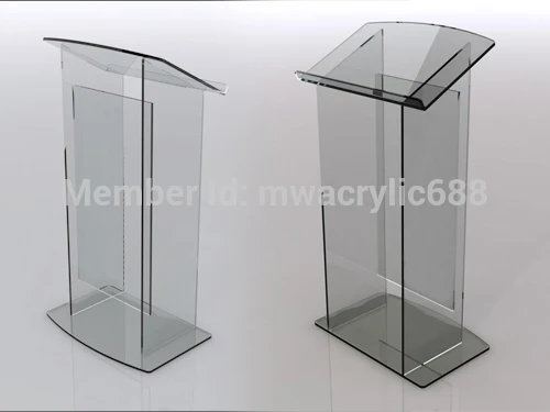 

Free Shipping Modern Design Cheap Transparent Acrylic Lectern podium