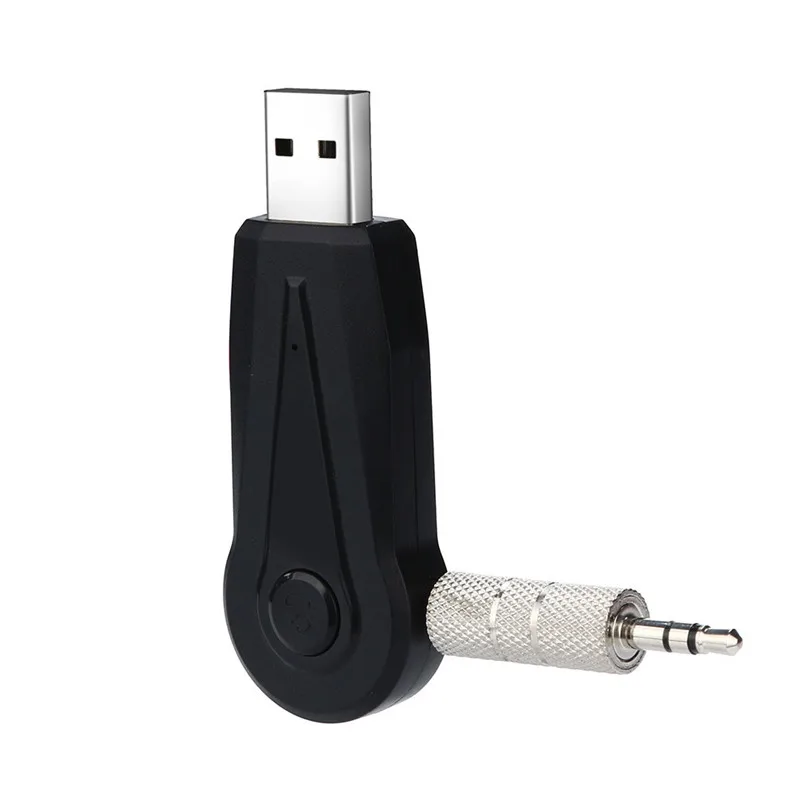 Wireless Bluetooth 3.0+EDR 3.5mm AUX Audio Jack Stereo Music Car Receiver Adapter with Mic Car Kit Bluetooth Adapter 30NT08 (1)