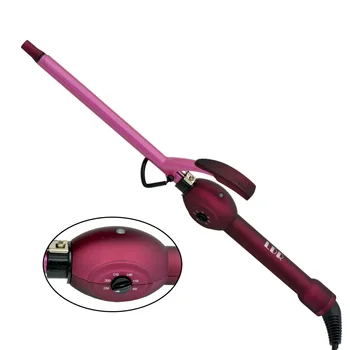 

110-240V LCD Display Curling Iron Professional Hair Curler Rotation Curl Wand Stick Roller Magic Ceramic Hairdressing Styling