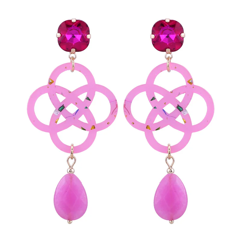Drop earrings for woman fashion Jewelry Oorbellen (4)