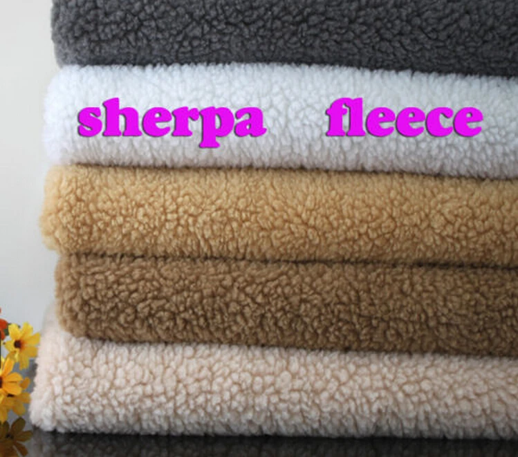 sherpa fleece, Lamb fur fabric, berber fleece fabric, lining fabricin