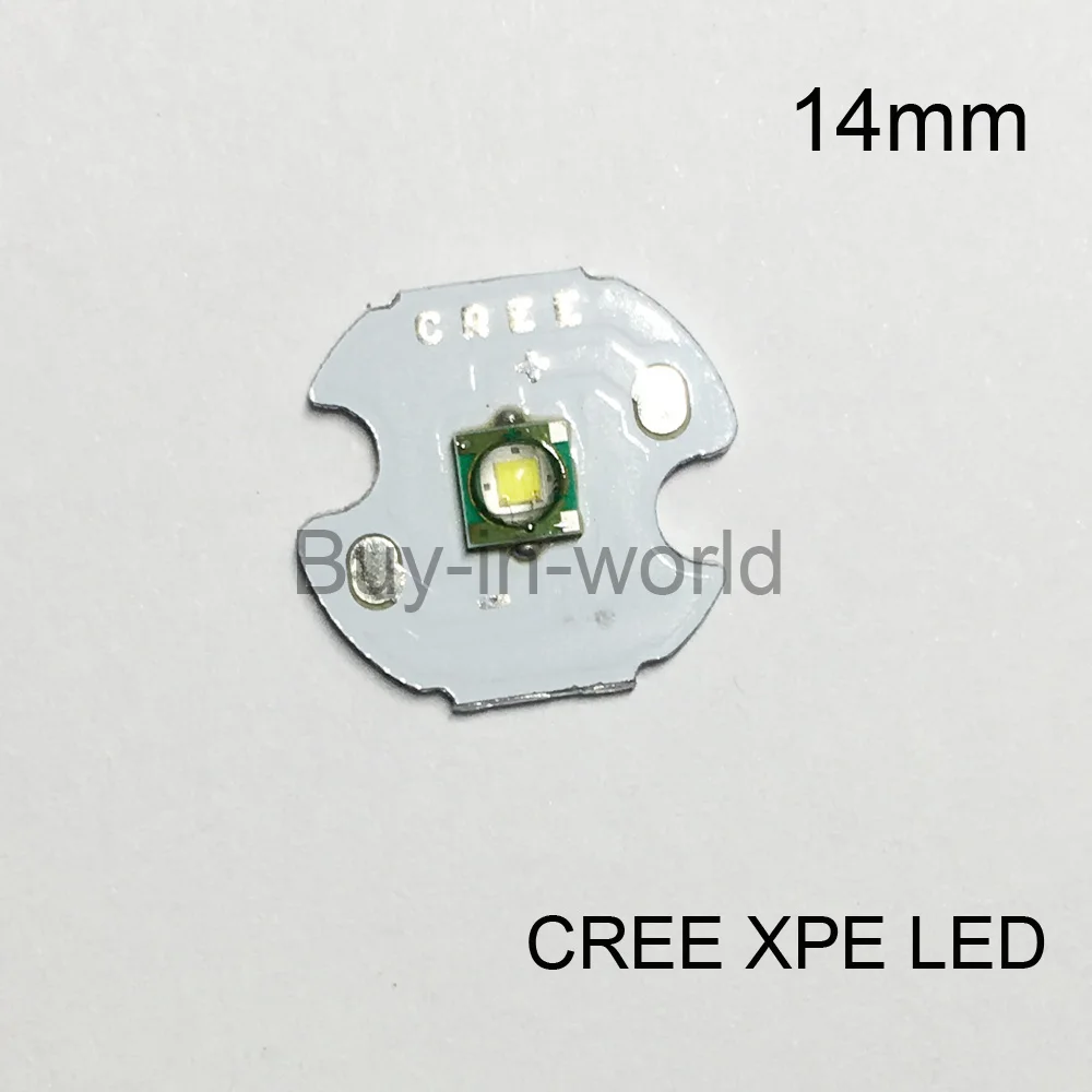 Светодиодный диодный излучатель Cree 1 шт. 3 Вт теплый белый 3000 К натуральный 4000 к