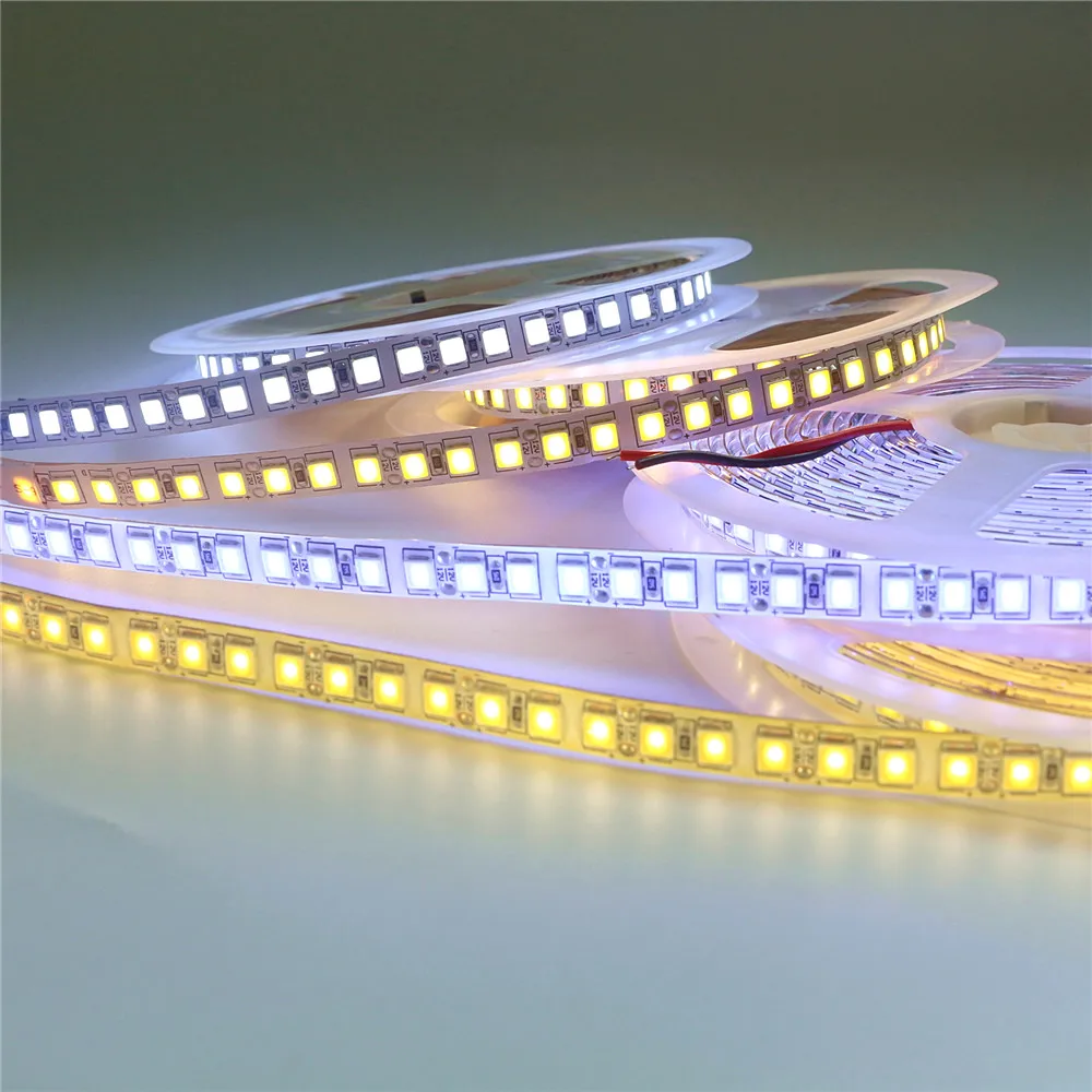 Супер яркий светодиодный ленточный светильник 12 в SMD 5054 60 светодиодов/м 120 гибкий