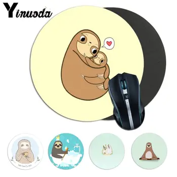 

Yinuoda Your Own Mats cute sloths Mousepads gamer gaming Mouse pads Computer Peripherals Keyboard Pad Home Gifts Mat