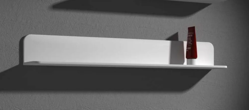

300MM LONG BATHROOM SHELF - UNIQUE ALL STONE CONSTRUCTION WALL MOUNTED 0140