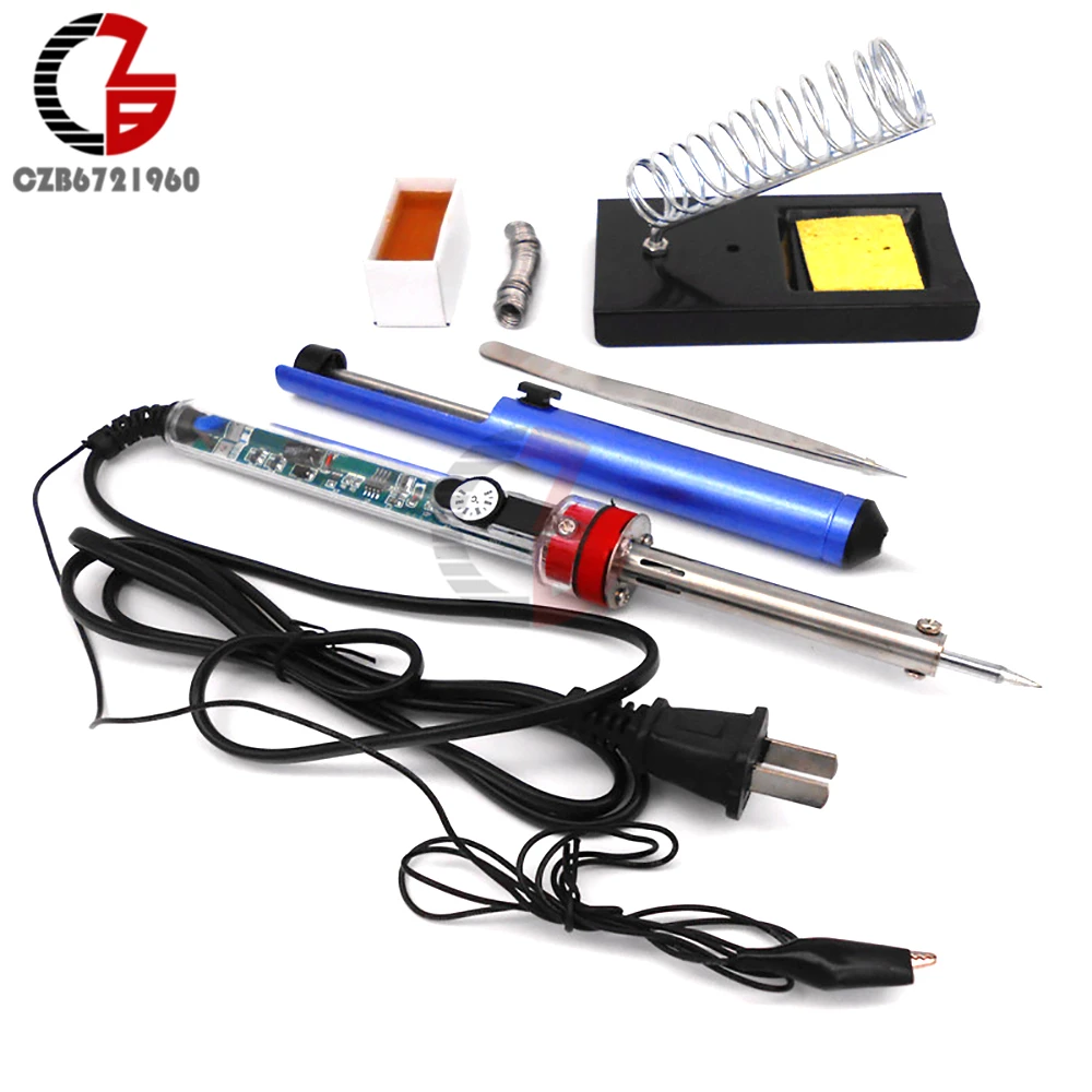 

220V 60W Adjustable Electric Temperature Gun 905 Welding Soldering Iron Tool kit