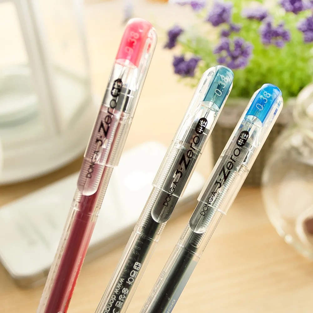 

Free Shipping 1 pcs Korea DONG-3-zero Business Luxurious Sign Gel Pen Office Paperleria Pen Stationery Office Supplies For Gift