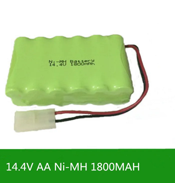 

Cncool 2X Original New Ni-MH 14.4V 1800mAh Ni-MH AA Rechargeable Battery Pack With Plugs fast shipping