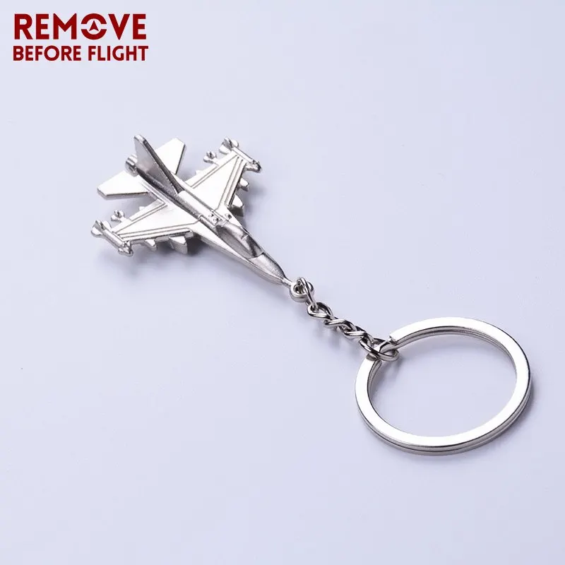 Remove Before Flight Helicopter Shaped Key Ring Chain for Aviation Gifts Creative Metal Plane Keychain Brand Jewelry Key Chains5