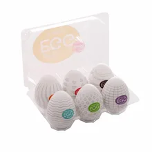 6PCS Masturbation TENGA Eggs Male Masturbator Realistic Vagina Big Pussy Adults G-spot Sexytoy Stimulating Dick Massager SexShop
