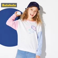 Balabala children’s hoodies for girls children clothes girls sweatshirt girl kids clothing long sleeved sport tops for girls