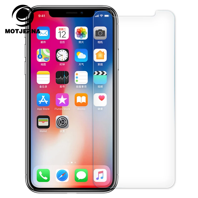 

Tempered Glass For iPhone XS Max X 8 7 4s 5 5s 5c SE 6 6s Plus Screen Protector for iPhone XR 7 8 Plus Protective Guard Film