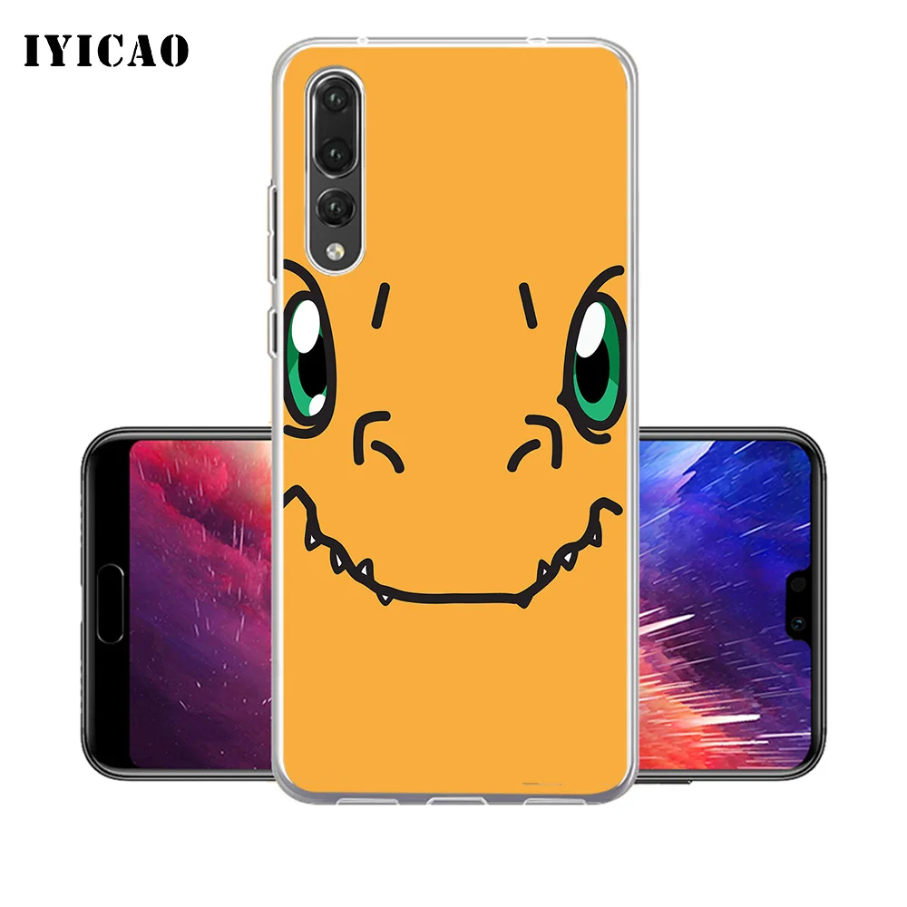 IYICAO Digimon Adventure Мягкий силиконовый чехол для телефона Huawei P30 P20 Pro P10 P9 P8 Lite P Smart TPU