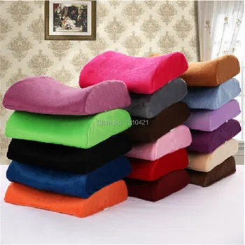 

1pcs Portable Ideal Therapy Lumbar Cushion Support Pillow High Quality Memory Foam Back Cushion for Car Seats Office Seats sofa