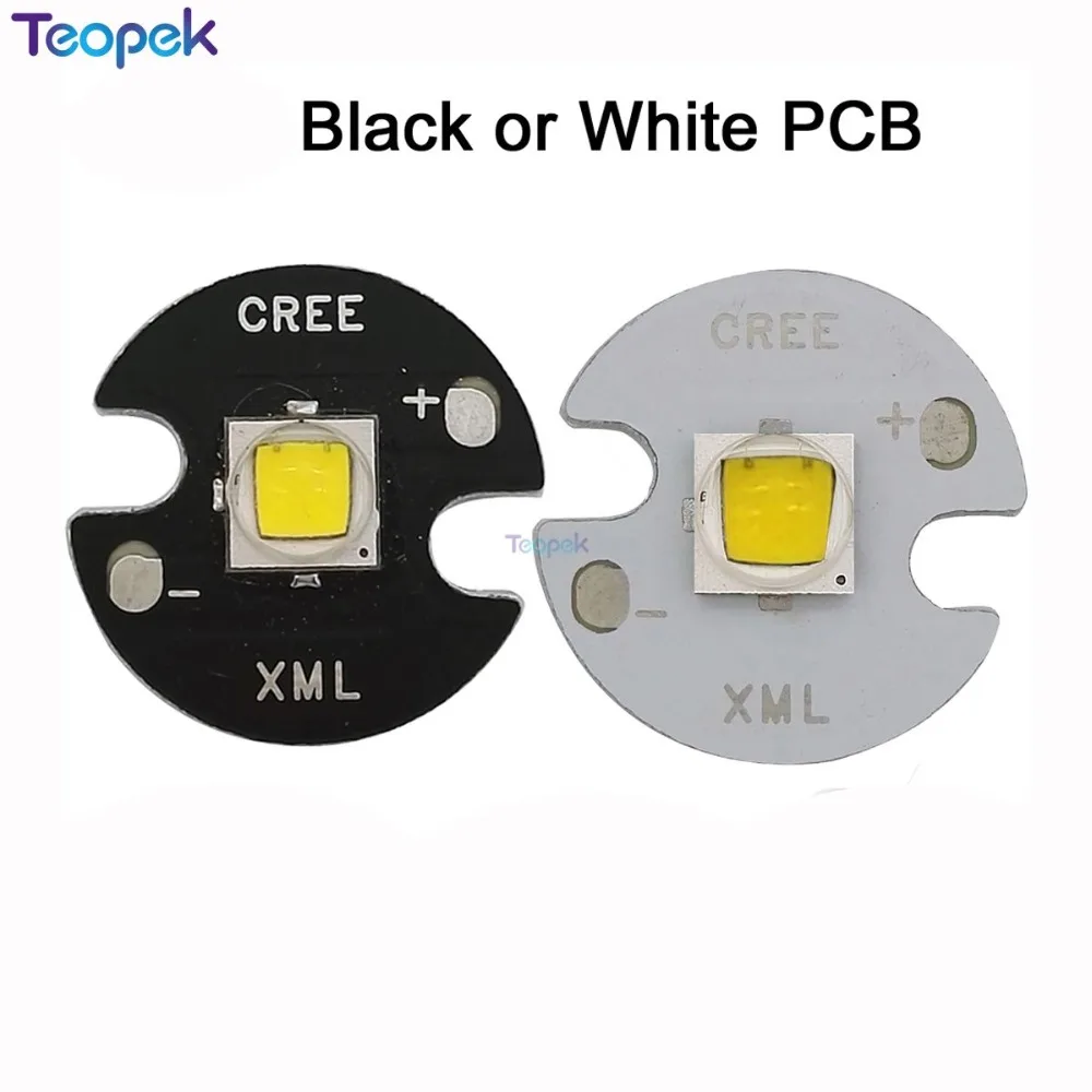 16mm XML2 Neutral White Black or White PCB
