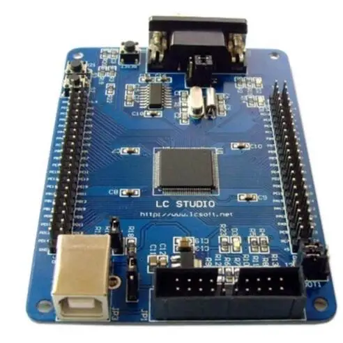 Бесплатная доставка! 10 шт. планшетофон STM32F103VET6 MINI STM32 макетная плата|arm cortex-m3|mini