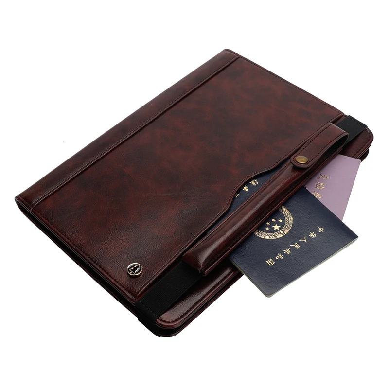 Case for Samsung Galaxy Tab S3 9.7'' SM-T820 T825 With Pen Holder PU Leather Wallet Card Slots Tablet Folio Case Stand Cover (57)