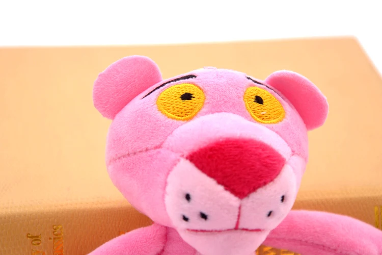 Милый розовый леопард брелки брелок Мода Для женщин сумка Шарм Интимные аксессуары кулон мини плюшевые игрушки автомобиля брелок в подарок